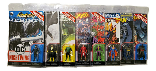 Page Punchers Dc Mcfarlane 8 Figuras + 8 Comics