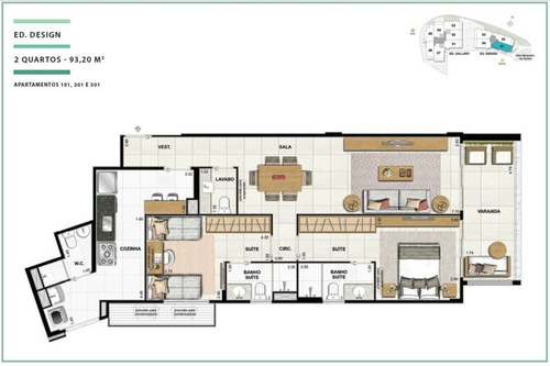 Imagem 21 de 30 de Apartamento - Ap00147 - 68822155