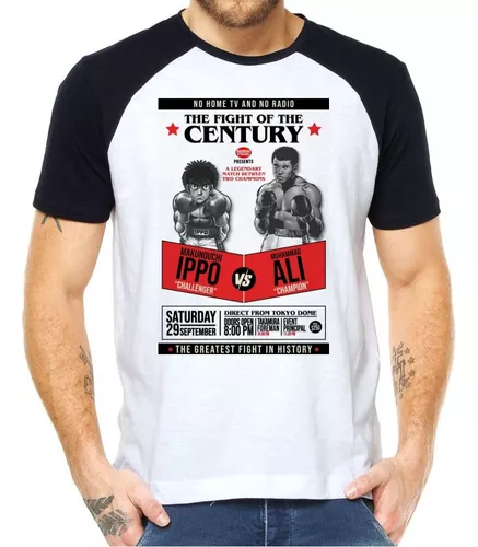 Camiseta Branca Anime Hajime no Ippo Ippo Makunouchi