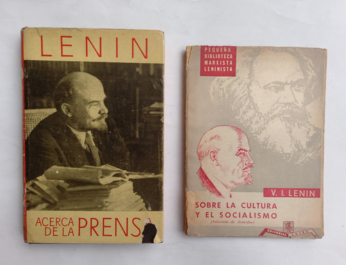 Lenin - Acerca De La Prensa - D3 Editado En Moscú Urss