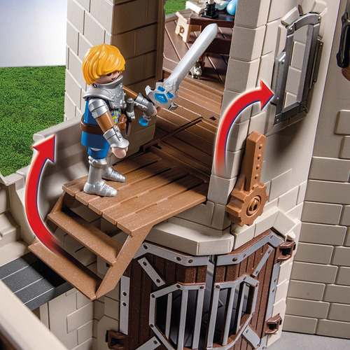 Playmobil Castillo De Novelmore +4 Muñecos +360 Acces. 70220 Gran Castillo De Novelmore
