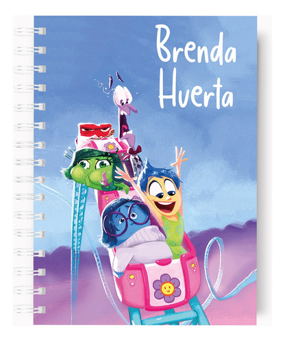 Cuaderno Intensamente + Nombre Personalizado Gratis