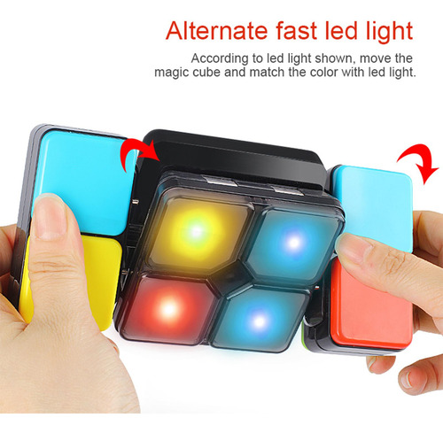 Electronic Cube Memory Game Brain Memory Games Para Niños