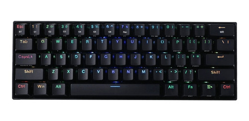 Teclado Gamer Inalambrico Bluetooth Rgb Mecanico Led Origina