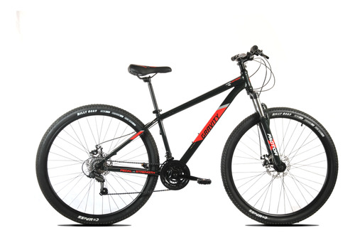 Bicicleta Gravity Lowrider R29 Talle L Color Negro/rojo