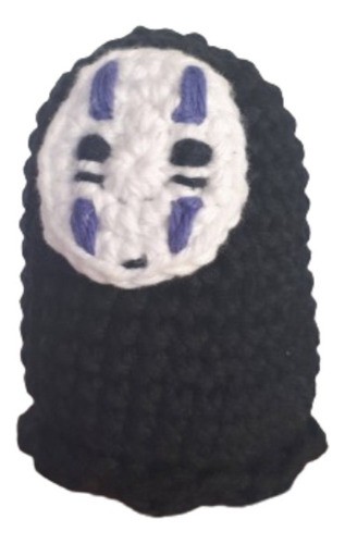 Muñeco No Face Viaje De Chihiro Amigurumi Tejido - Pipelino