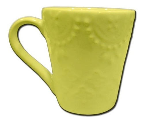 Taza Jarro Cerámica Oxford Dallas Color Pettish Online Vc Color Amarillo