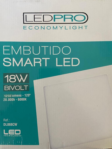 Embutido Smart Led Bella Iluminação Original 18w
