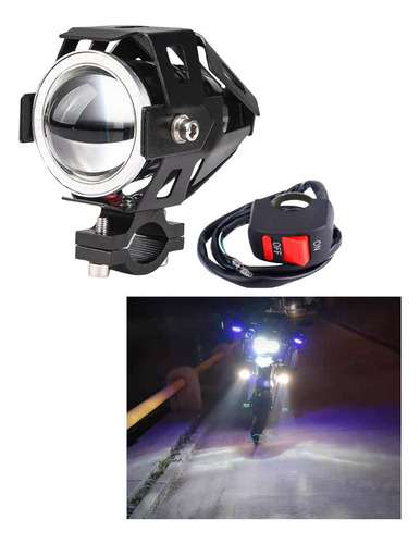 Faro Ojo Angel Led Foco Moto Exploradora Auxiliar 3 Modos