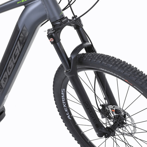 Bicicleta Eletrica Oggi Bw 8.2 10v Shimano Cues Aro 29 2024 Cor Cinza/verde
