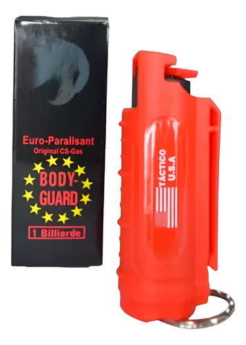 Gas Pimienta Aerosol Tipo Llavero Portable Defensa Personal