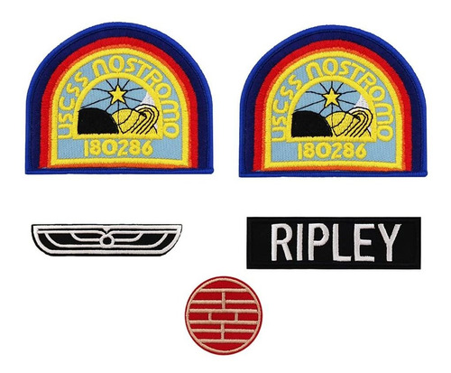 Uscss Nostromo Crew Ripley Halloween Costume Embroidered Ir.