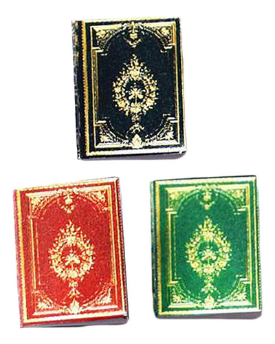 Nuevo Juego De 18 Piezas Hecho A Mano 1/6 1/12 Mini Libro