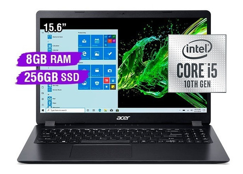Acer Aspire 3 A315, Core I5-1035g1, 8gb, 256gb, 15.6 Fhd