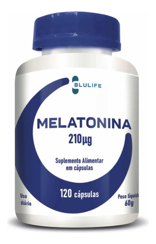 Melatonina 120 Cápsulas - Blulife