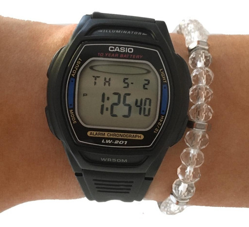 Reloj Casio Digital Lw-201-2avdf  Wr50  ...amsterdamarg...