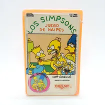 Comprar Cromy Los Simpsons Mazo De Cartas Naipes Orignales Madtoyz