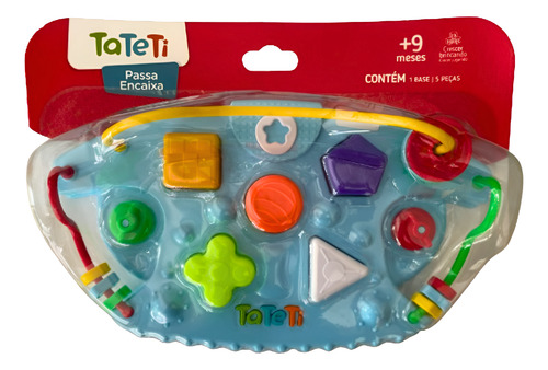 Tateti Laberinto Didáctico Con Encastre Rivaplast 818 Color Labrinto