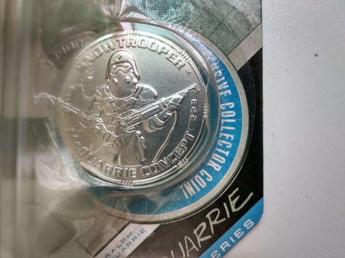Figura Star Wars Mcquarrie Concept Snowtrooper Y Coin Hasbro