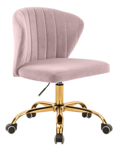 Meridian Furniture 165pink Finley Collection Modern | Silla. Color Rosado