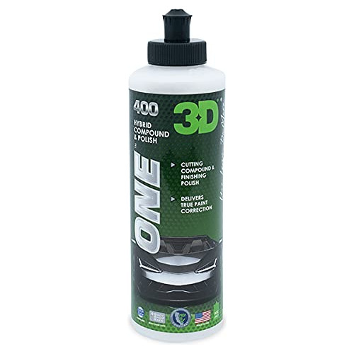 3d One Car Scratch Remover Rubbing Compound & Finishing Poli