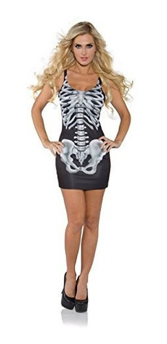 Disfraz De Underwraps Costumes Women's Sexy Skeleton -