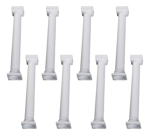 Abaodam 8 Piezas De Columna Romana Para Tartas, Soportes Esc