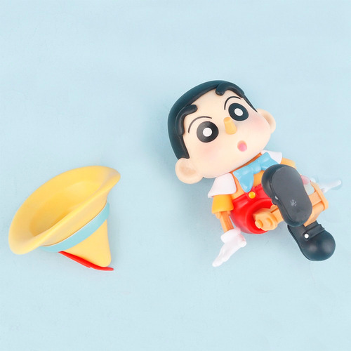 Figura Crayon Shin Chan 16cm Pinocho Colección Anime