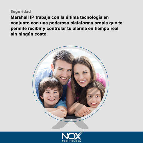 Central De Alarma Protección Casa Marshall Ip Comunicador