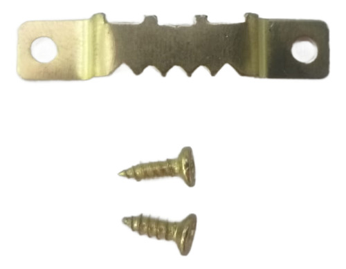 Caiman Chico Con Pija(colgaderas Para Cuadros, Lienzos) 50pz
