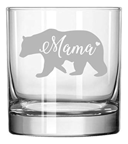 11 Oz Rocks Whiskey Highball Vaso Mamá Osa Mamá Madre