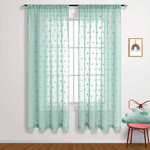 Cortinas Para Habitación De Bebé, Cortinas Semitransparentes