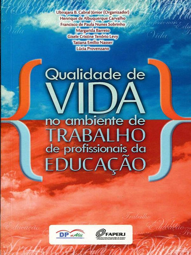 Qualidade De Vida No Ambiente De Trabalho De Profissionais D, De -. Editora Petrus, Capa Mole Em Português