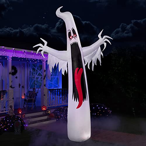 Joiedomi 12 Ft Tall Halloween Inflable Horror Tongue Vgl4a