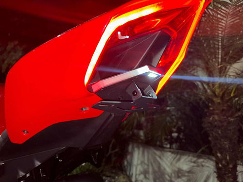 Porta Placas Led Ducati Panigale V4 V2 Corto V4r Metalico