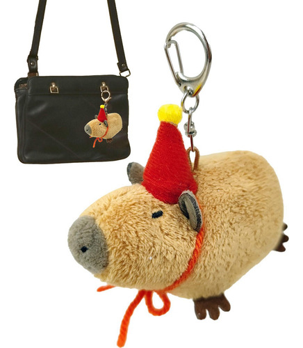 Llavero De La Felpa Del Capybara Llavero Del Capybara Llaver