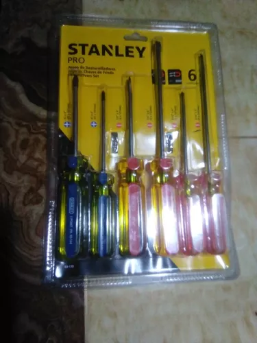 Juego de 6 Destornilladores Pro Stanley 69170