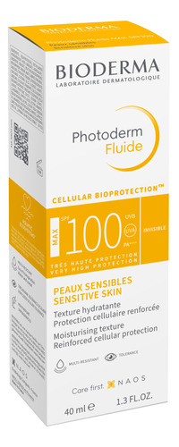 Protector Solar Bioderma Photoderm Piel Sensible Fps100 40ml