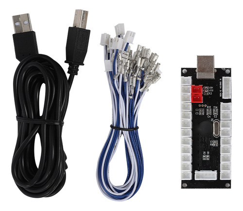 Controlador De Botones Usb Game Encoder Arcade Para Pc Host