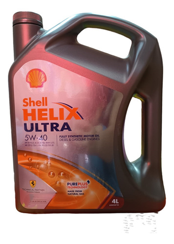 Aceite 5w40 4lt Helix Ultra Sm/cf 4x4 Shell