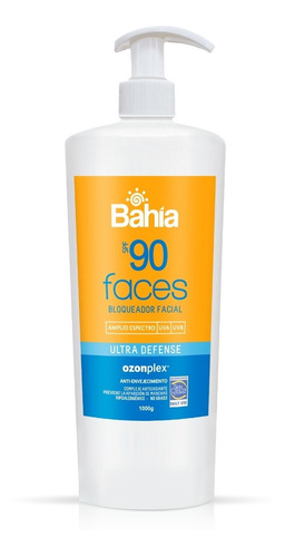 Bloqueador Bahía Faces Spf90 1000 G.