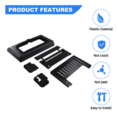 Panel De Radio Fascia De Coche De 10.1 Pulgadas Para Yaris 2