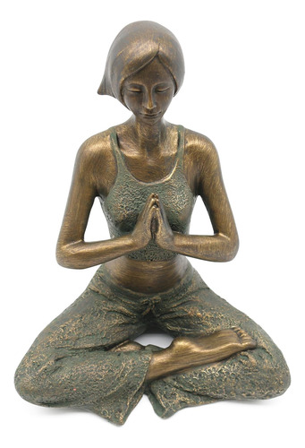 Lukitas Estatuas De Meditacion De Yoga, Decoracion Del Hogar