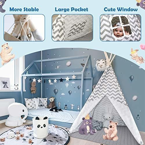 Tienda De Campaña Tiny Land Teepee Para Niños, Tienda De Ca