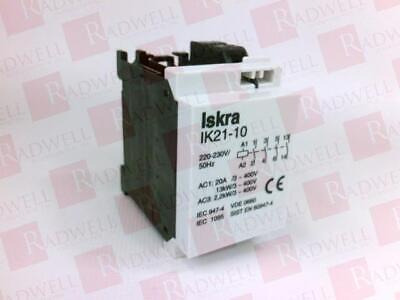 Iskra Ik21-10/220-230vac / Ik2110220230vac (new No Box) Qqr