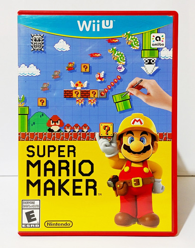 Super Mario Maker Juego Wii U Físico