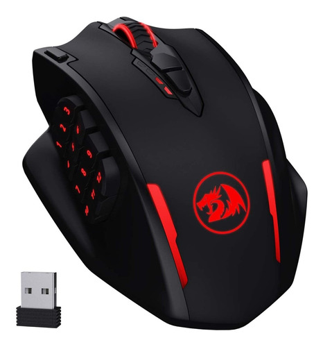 Raton Inalambrico Redragon M913 Para Juegos Hasta 16000 Dpi