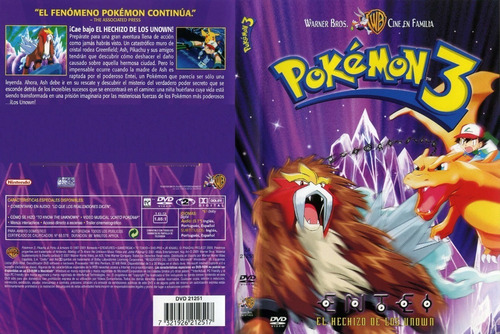Pokémon 3 - El Hechizo De Los Unown - Dvd
