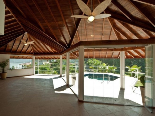 Imagem 6 de 10 de Casa Com Piscina Em Condomínio No Itaguá Em Ubatuba-sp - Cov45 - 3125723
