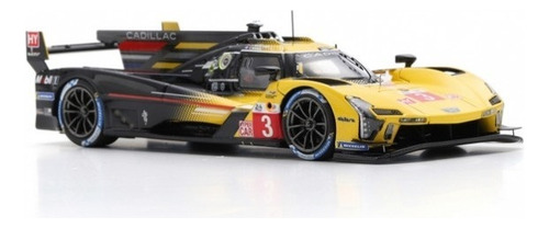 Miniatura Cadillac V-series.r #3 - Le Mans 2023 - 1/43 Spark Amarelo